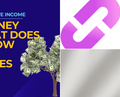 Make Money, Passive Income cover photo collage