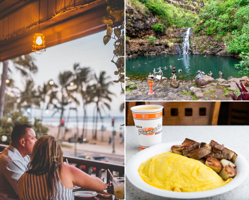 🌺My recommendations for places to eat and visit on Oahu🏝️ cover photo collage