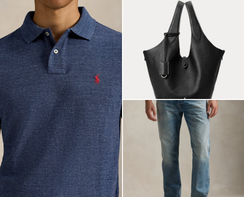 Ralph Lauren cover photo collage