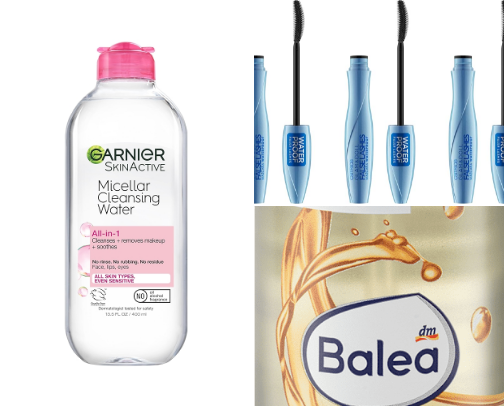 skin care/make up essentials cover photo collage