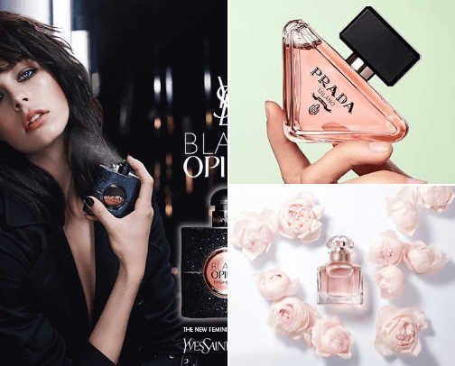 Divine Fragrance : Smell like a Goddess cover photo collage