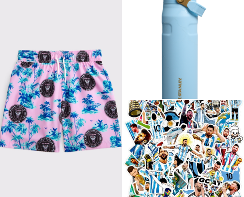 Gifts for Messi fans cover photo collage