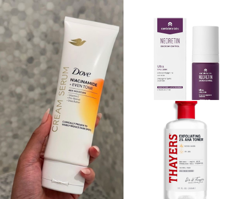 Body care cover photo collage
