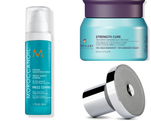 Frizzy Dry Hair - Products I can't live without. cover photo collage