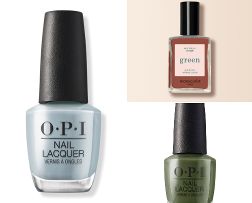 Fall is coming! On trend nail polish colors you should try cover photo collage