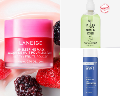 Skincare Favorites | dry skin cover photo collage