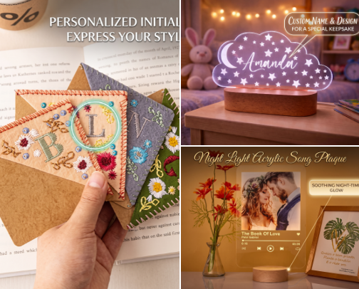 Unique Aesthetic Gifts & Cozy Room Finds (Etsy Gems) cover photo collage