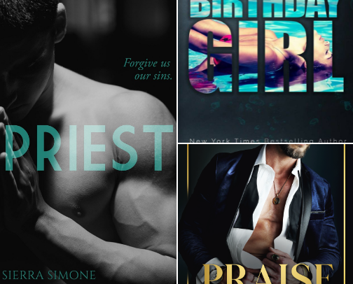 My favorite Romance Novels cover photo collage