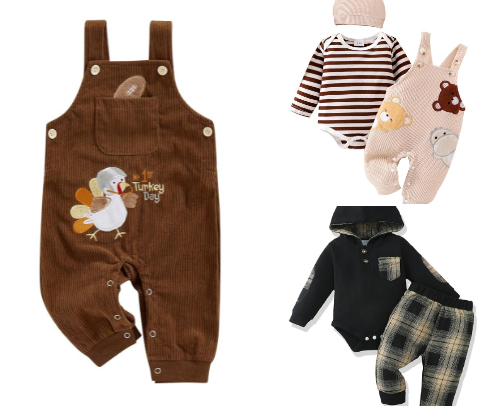 Baby Boy outfits for Fall 💙 cover photo collage