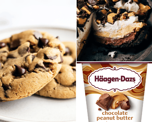 My Weakness- Anything Peanut Butter & Chocolate cover photo collage
