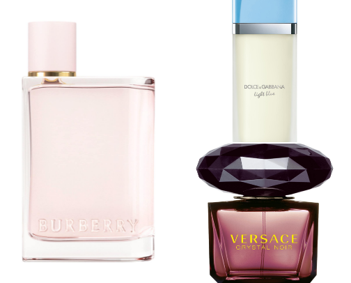 Fragrances and Perfumes cover photo collage