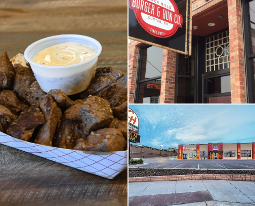 DINING OUT IN SOUTH DAKOTA cover photo collage