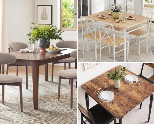 Kitchen & dining cover photo collage