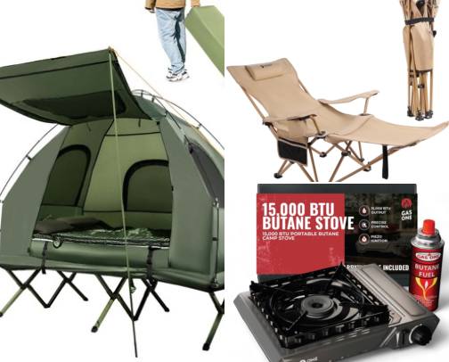 Camping Essentials You’ll Need cover photo collage