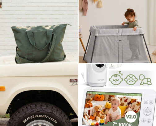 Baby Time: Mom Must-Haves cover photo collage