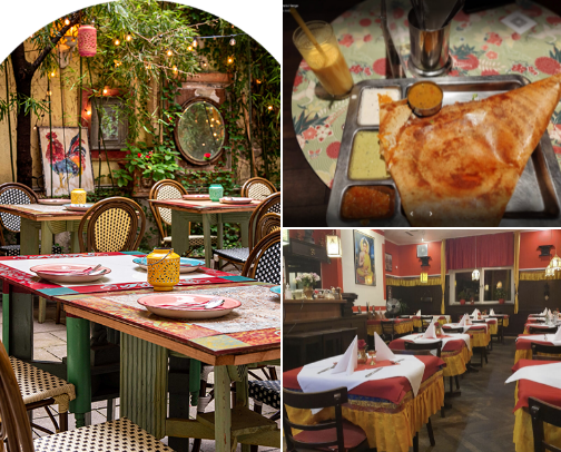 South Asian - approved restaurants in MUC cover photo collage