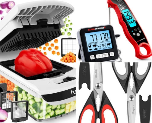 Kitchen Gadgets That Actually Save Time cover photo collage