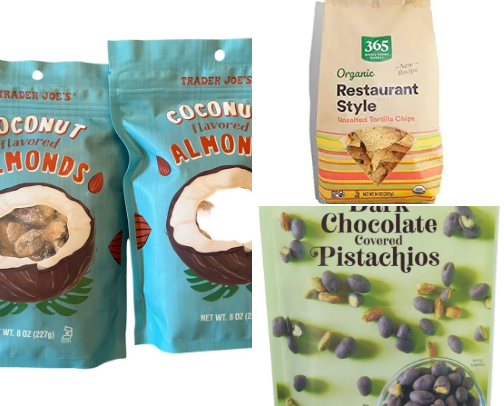 Favorite snacks cover photo collage