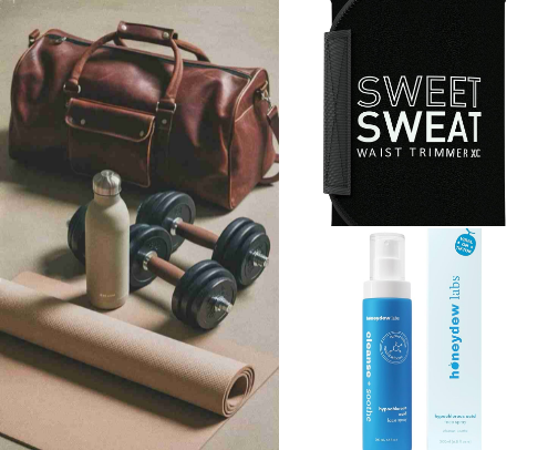 What's in my Gym Bag? 🏋🏽‍♀️ cover photo collage