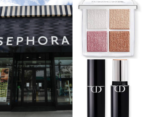 Sephora cover photo collage
