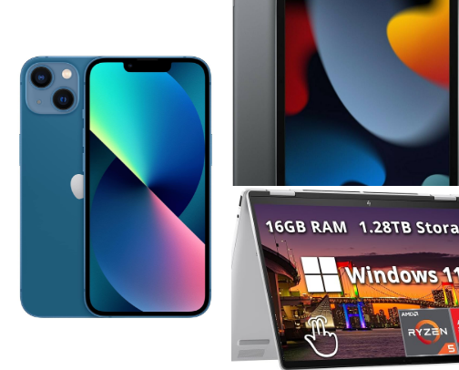 Electronics & Gadgets focus cover photo collage
