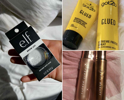 my favorite glow up items 🥰 cover photo collage