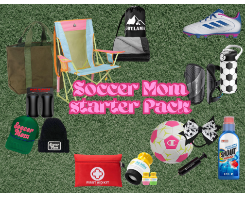 Soccer Mom Starter Pack cover photo collage