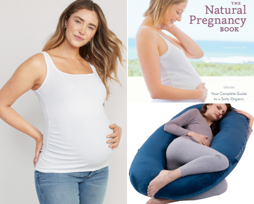 Pregnancy Support Items That Helped Me Get Through 9+ Months cover photo collage