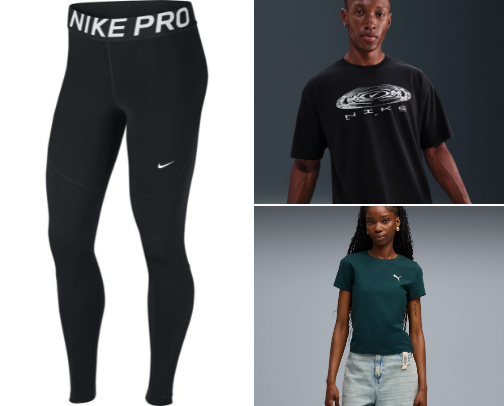 Sporty look, maximum freedom cover photo collage