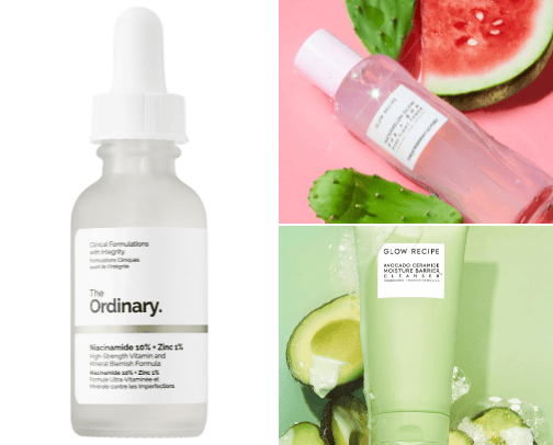 affordable products for oily skin cover photo collage