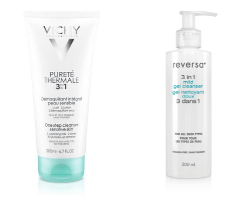 Skincare cover photo collage