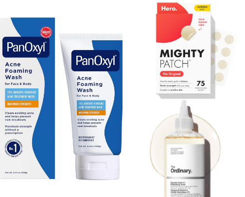 Products That Helped Clear My Acne & Fade Acne Scars cover photo collage