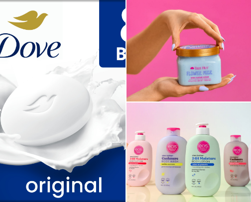 Body care cover photo collage