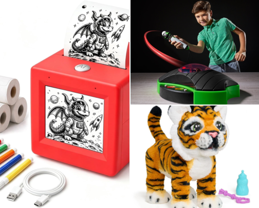 Fun Toys & Gifts for Kids: Learning, Electronic & Battery-Free Finds cover photo collage