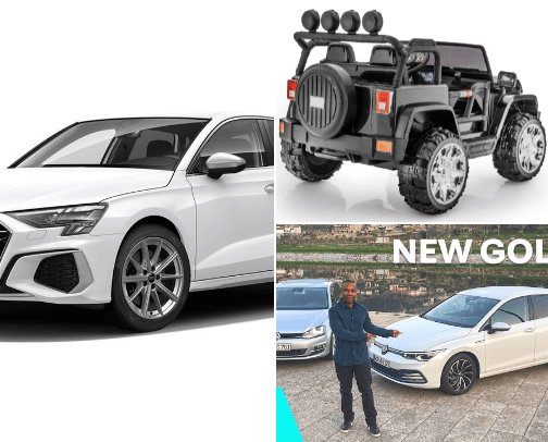 Car cover photo collage