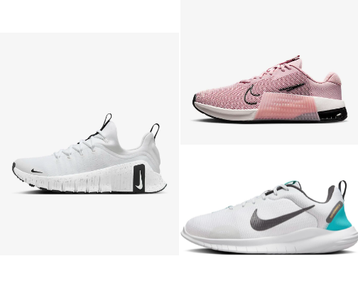 Women's Gym & Training Shoes cover photo collage