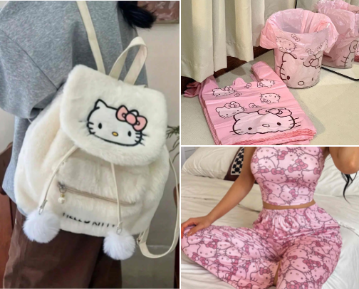 SHEIN HELLO KITTY FINDS 😻 cover photo collage