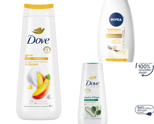 Shower gels and perfumes that smell like vacation in a bottle ✨️ cover photo collage