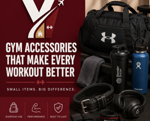 🎒 Gym Accessories That Make Every Workout Better cover photo collage
