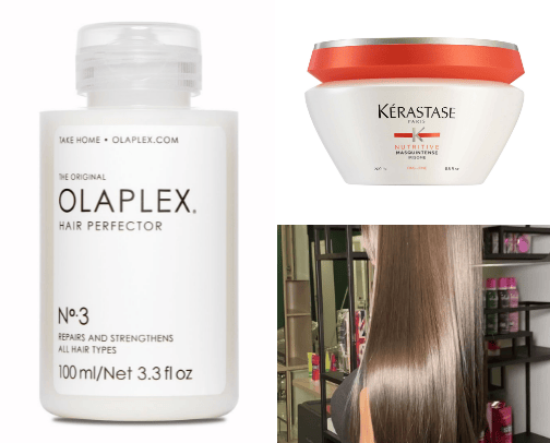 Hair care cover photo collage