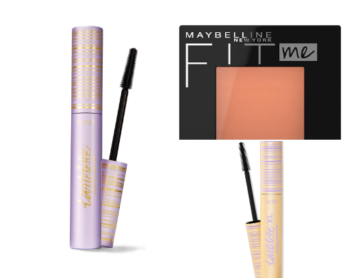 Beauty products cover photo collage