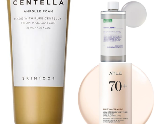 Korean Skincare Routine for Glowy and Clear Skin cover photo collage