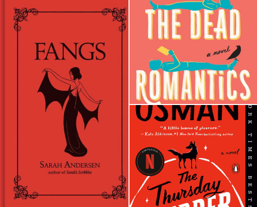 Fall books to transport you to a cozy small town surrounded by the leaves changing 🍂 cover photo collage