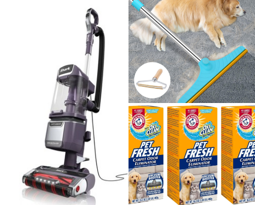 Our Dog Favorites & Cleaning Must-Haves cover photo collage