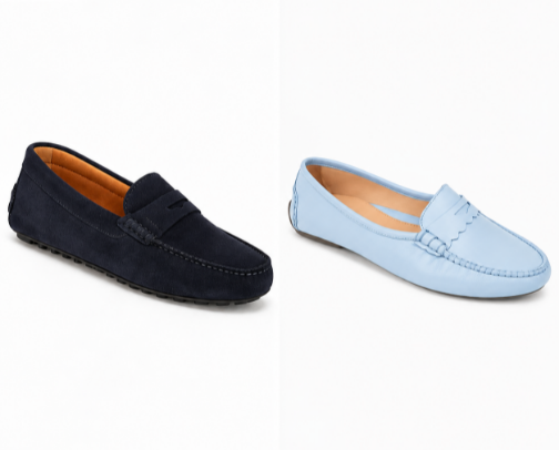Loafers for Him, 
Loafers for Her cover photo collage