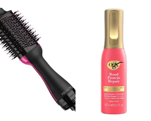 hair products & tools i love cover photo collage
