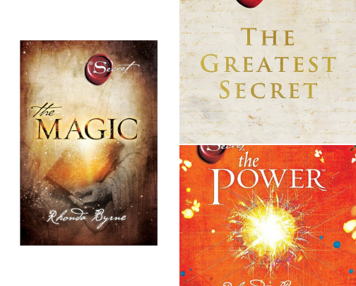 "Can't put down" books on Gratitude and Manifestation cover photo collage