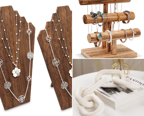 permanent jewelry must haves🤎 cover photo collage