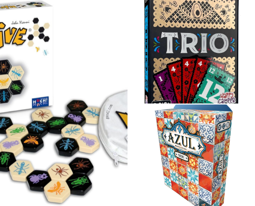 Ten board games you can take anywhere! cover photo collage