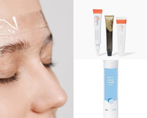 Brow Lami / lash lift favorites cover photo collage